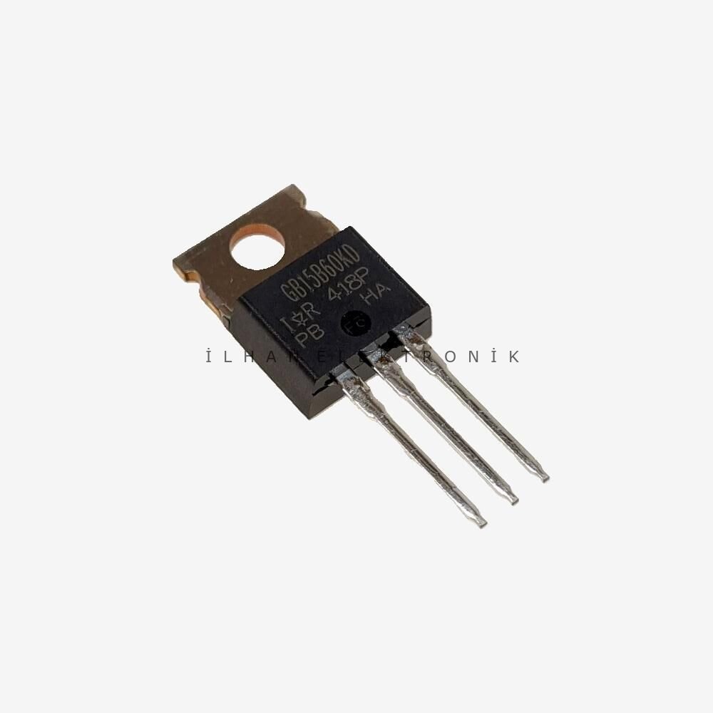 IRGB15B60KD TO-220 600V 15A IGBT Transistör
