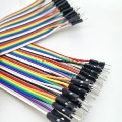 Jumper kablo 20cm erkek+erkek 40'lı