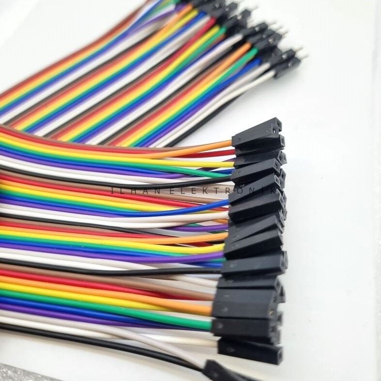 Jumper kablo 30cm erkek+dişi 40'lı