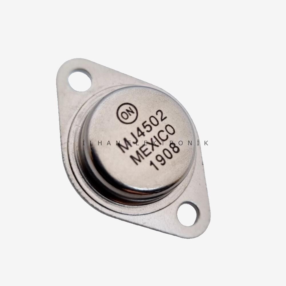 MJ4502 TO-3 100V 30A PNP Transistör