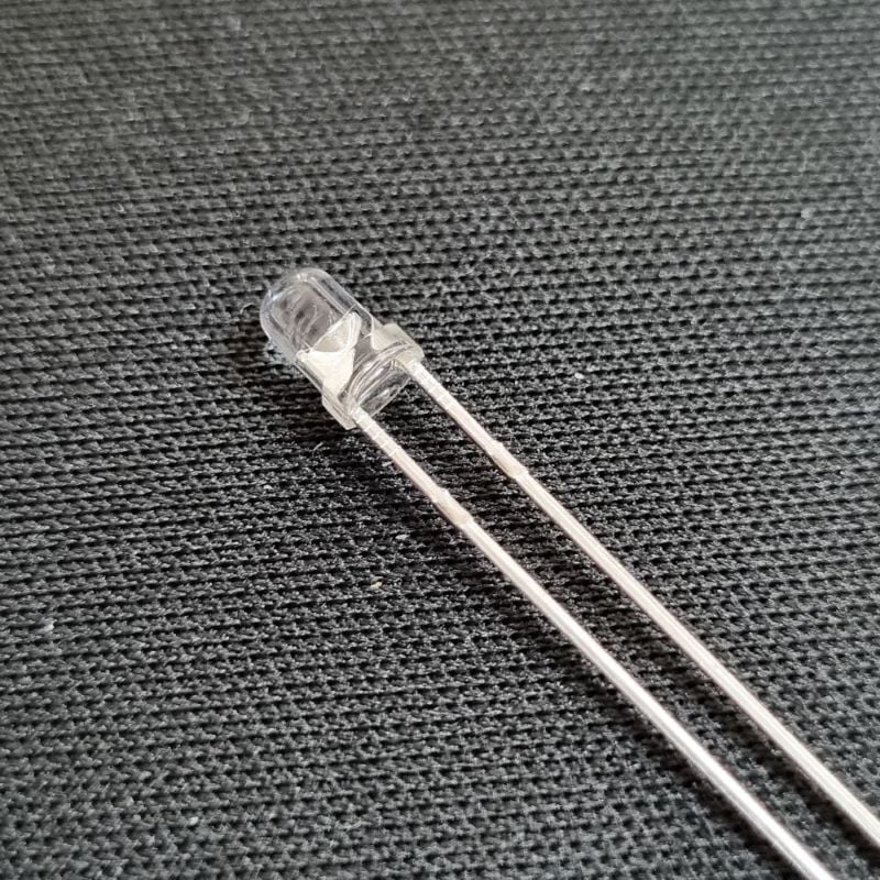 3mm Şeffaf Sarı Led Diod (1535)