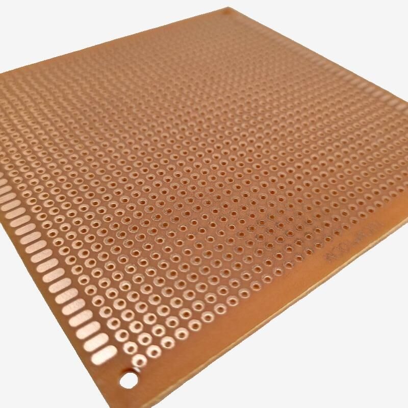 10X10 Delikli Bakırlı Plaket