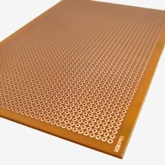 10X15 Delikli Bakırlı Plaket