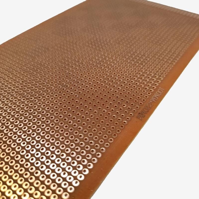 10X20 Delikli Bakırlı Plaket