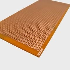 6X13 Delikli Bakırlı Plaket