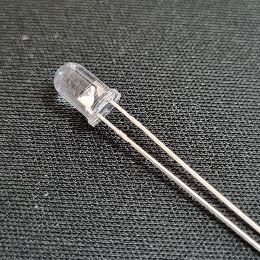 5mm Şeffaf Sarı Led Diod (1515)