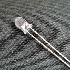 1518-5MM ŞEFFAF PEMBE LED
