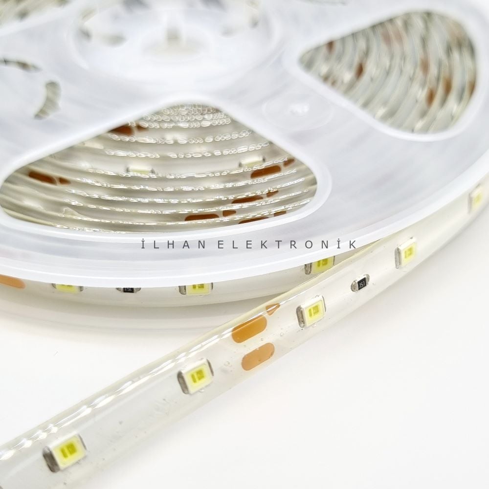 1014-TEK ÇİPLİ DIŞ MEKAN YEŞİL ŞERİT LED 5MT 12V