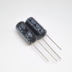 39UF 160V Elektrolitik Kondansatör 10x20 105C