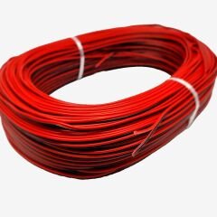 1754-2X0.22mm kalaylı bakır kablo kırmızı siyah 100 metre