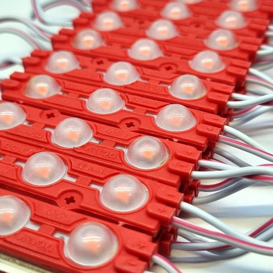 1772-5630 1W 3LED LENSLİ KIRMIZI MODÜL