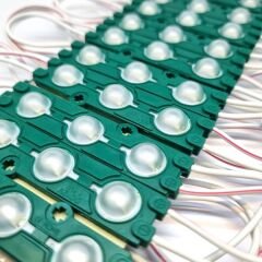 1774-5630 1W 3LED LENSLİ YEŞİL MODÜL