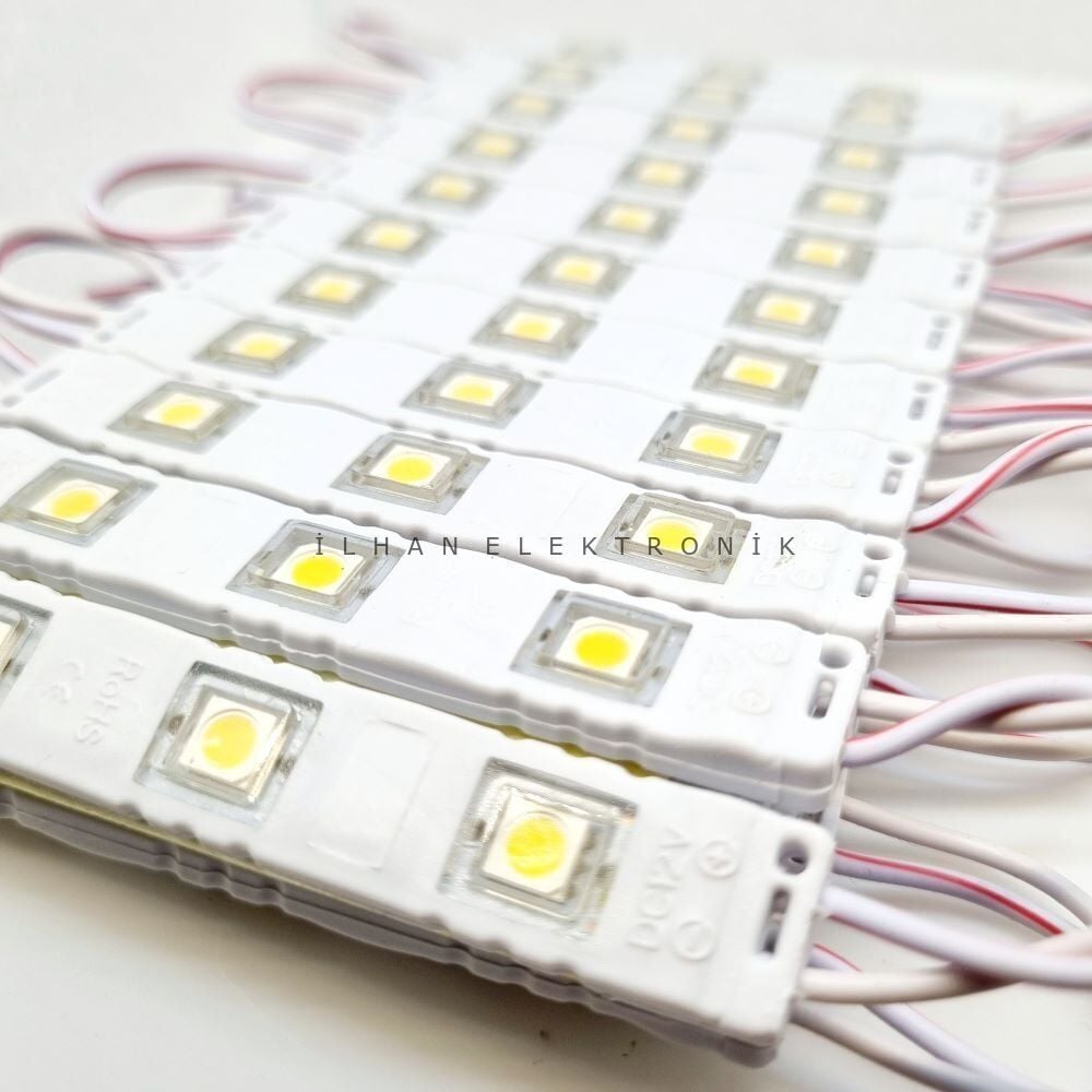 5630 0.5W 3Led Modül Beyaz 20 Adet (1760)