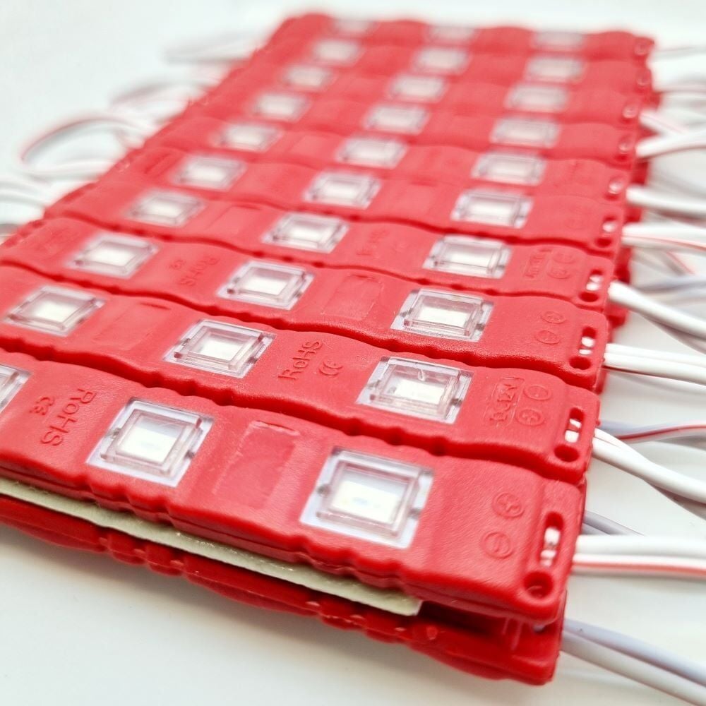5630 0.5W 3Led Modül Kırmızı 20 Adet (1762)