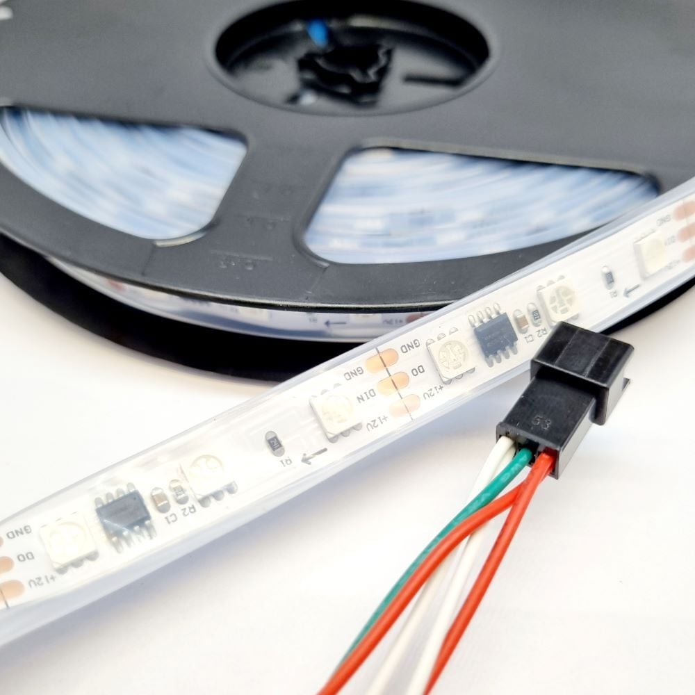 2210-PİXEL ŞERİT LED 5MT IP67 DIŞ MEKAN 12V