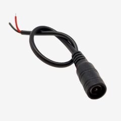 2220-2.1MM DİŞİ JACKLI KABLO 20Cm