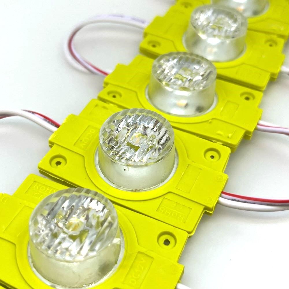 2305-1.5W TEKLİ MODÜL LENSLİ SARI 12V