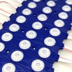 2835 Plus Led Modül Lensli Mavi 20 Adet (1783)