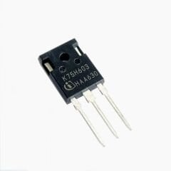 IKW75N60H3 -K75H603 TO-247 75A 600V IGBT Transistör-Diodlu