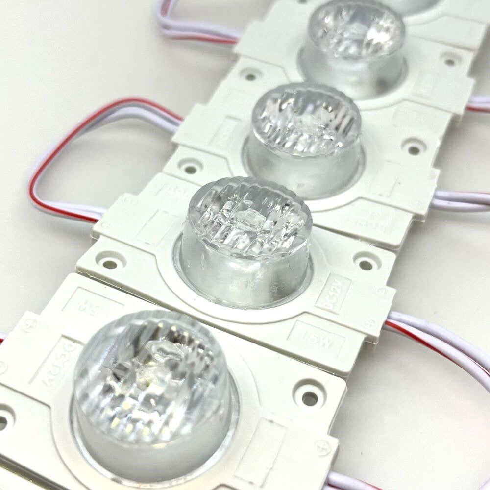 2300-1.5W LED MODÜL LENSLİ BEYAZ 12V 20 ADET