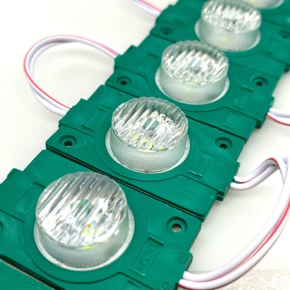 2304-1.5W LED MODÜL LENSLİ YEŞİL 12V 20 ADET