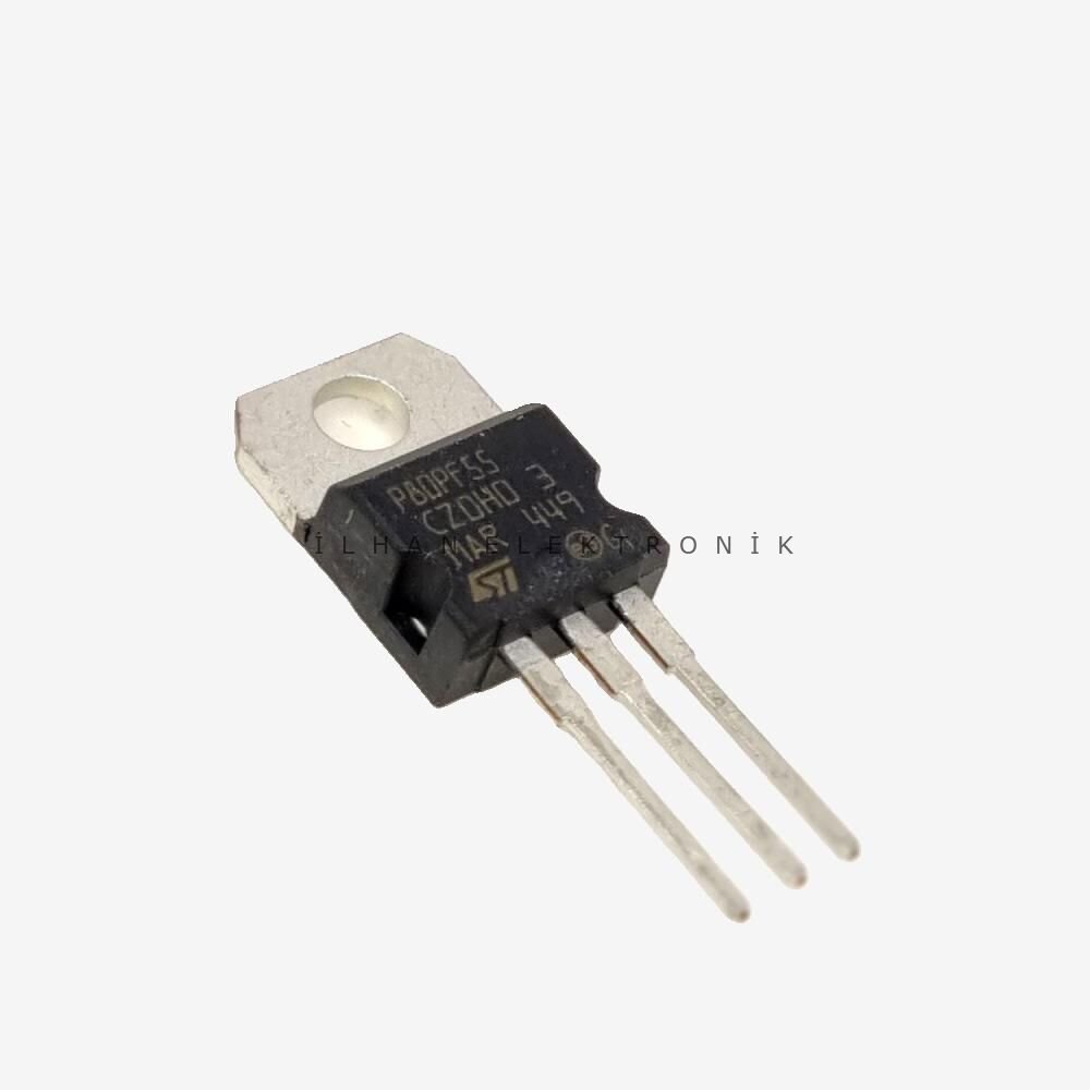 STP80PF55 TO-220  80A 55V  P-Kanal Mosfet
