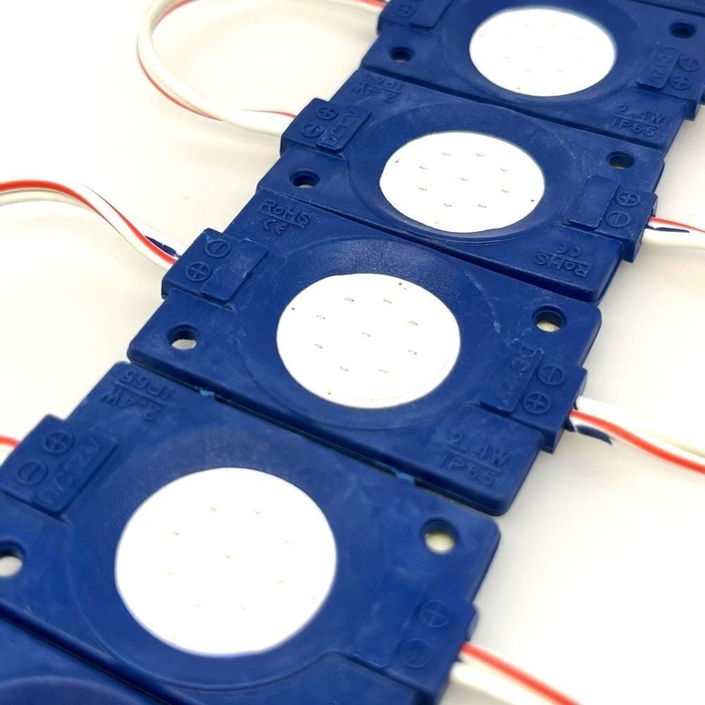 4828 COB Led Modül Mavi 20 Adet (2343)