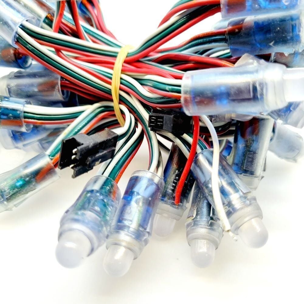 12MM PİXEL BAĞ LED 5V 50'li paket (2417)