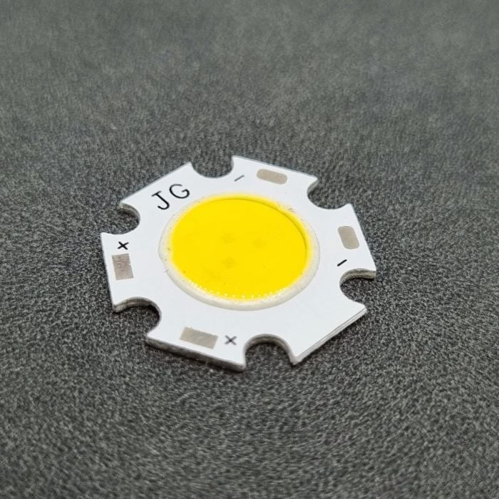 3303-Cob Led 3W 9-11V 300Ma 3000K Yuvarlak