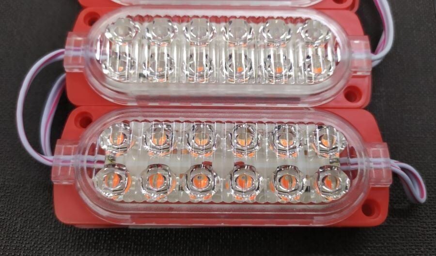 2502-12LED KIRMIZI MODÜL 12V