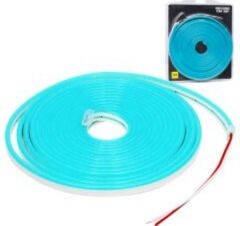 2606-Neon Şerit  Led Turkuaz 6x12  5mt 12v