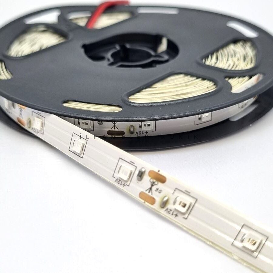 4040 Şerit Led 5mt Pembe 12V 60led (1026)