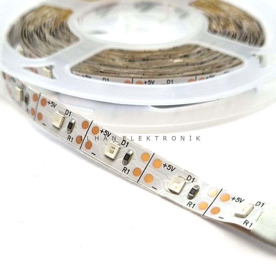 2835 5V Şerit Led 5MT Günışığı 5MT (1101)