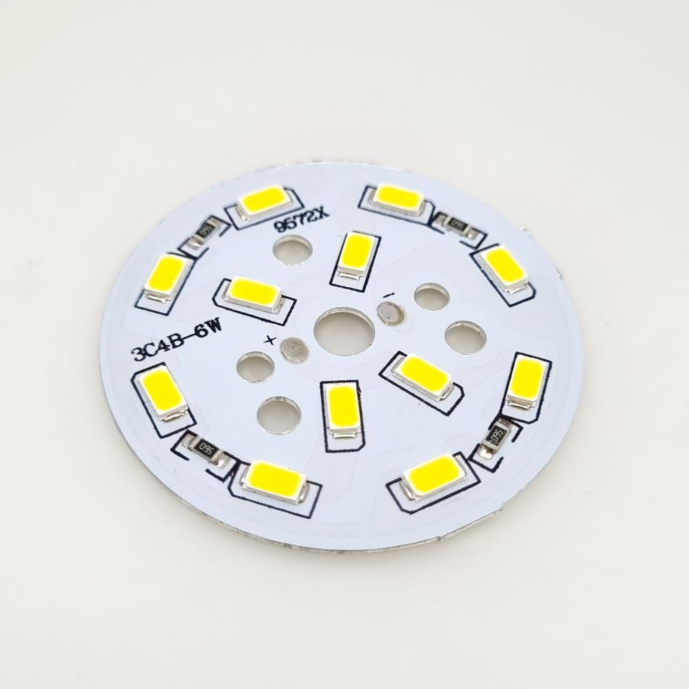 4030-12V 6W Pcb Beyaz 5630 12Led 5Cm Çap