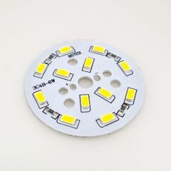 4030-12V 6W Pcb Beyaz 5630 12Led 5Cm Çap