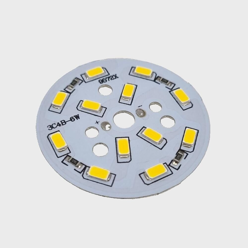 4031-12V 6W Pcb Günışığı 5630 12Led 5Cm Çap