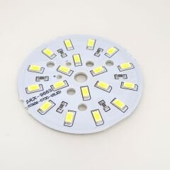 4040-12V 9W Pcb Beyaz 5630 18Led 6Cm Çap