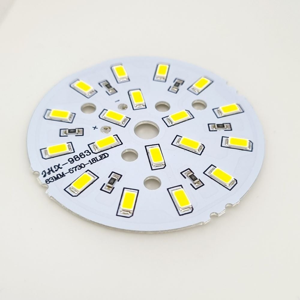 4041-12V 9W Pcb Günışığı 5630 18Led 6Cm Çap