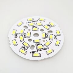4050-12V 12W Pcb Beyaz 5630 24Led 6Cm Çap