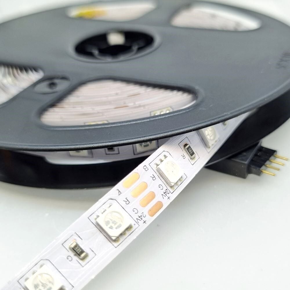 24V 5050 İç Mekan RGB Şerit Led 5MT (2106)