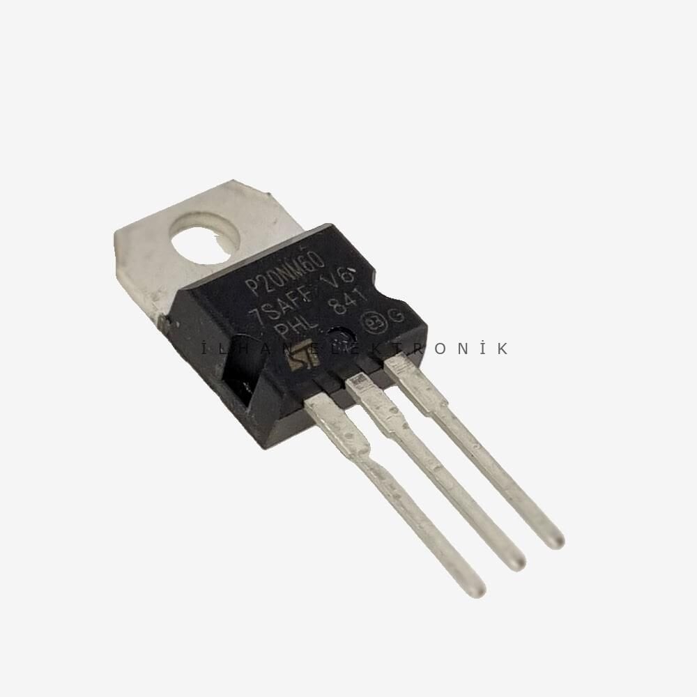 STP20NM60 TO-220 20A 600V N-Kanal Mosfet