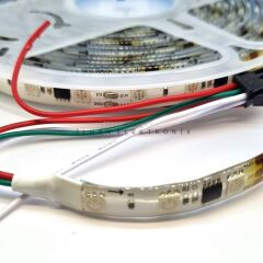 2211-PİXEL IP67 HORTUM ŞERİT LED 5MT 60LED/M 12V