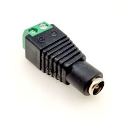 1712-KLEMENSLİ 2.1MM DİŞİ JACK