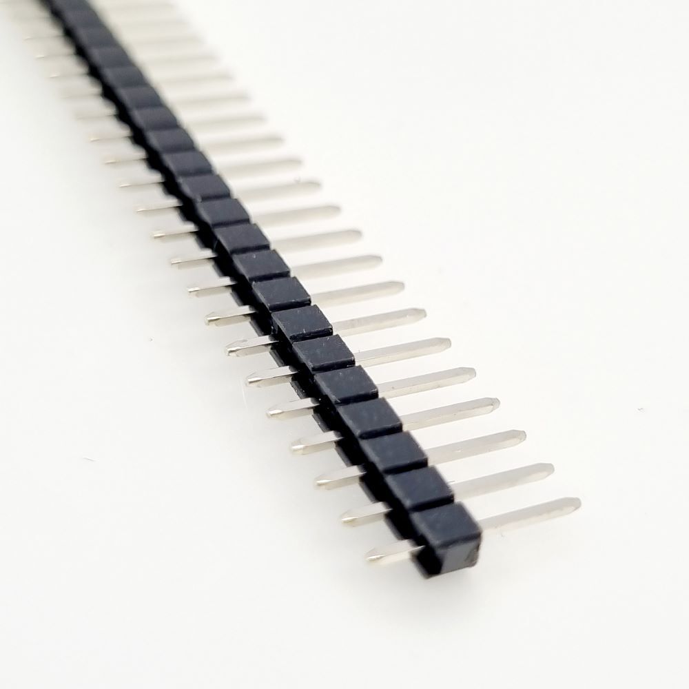1X40 Erkek Header 40 pin 90' 2.54mm
