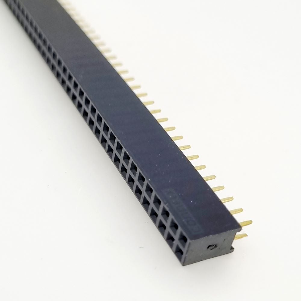 2X40 Dişi Header 40 pin 2.54mm