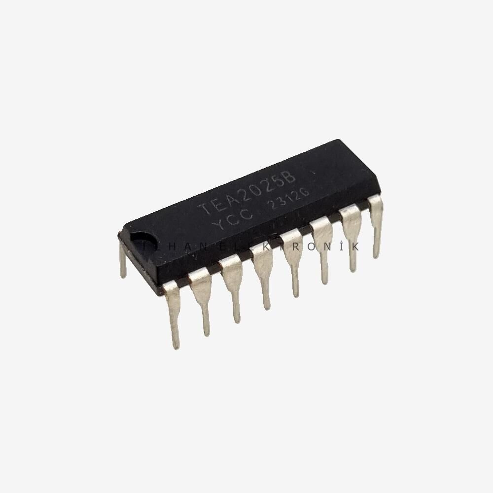 TEA2025B DIP-16 Audio amplifier Entegre Devre