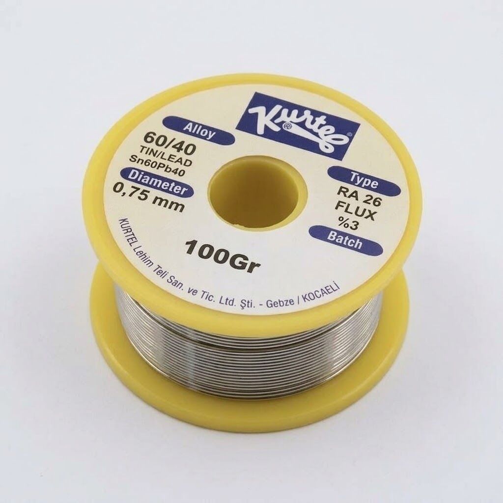 Kurtel 60/40 100 gr 0.75mm Lehim Teli