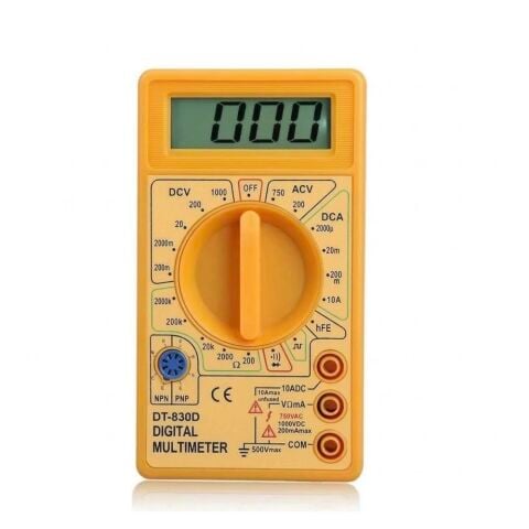 Dijital Avometre Multimetre Ölçü Aleti DT-830D