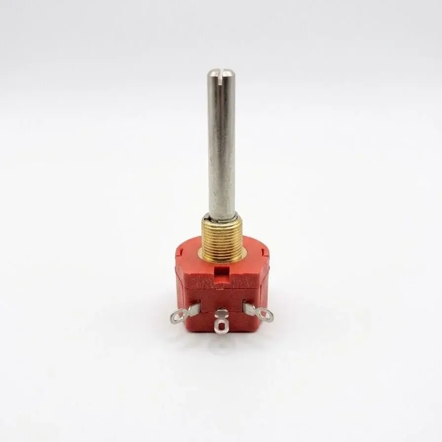 WX118-25K Ohm 1W Tek Turlu Telli Kırmızı Potansiyometre