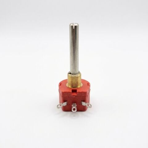 WX118-2K Ohm 1W Tek Turlu Telli Kırmızı Potansiyometre